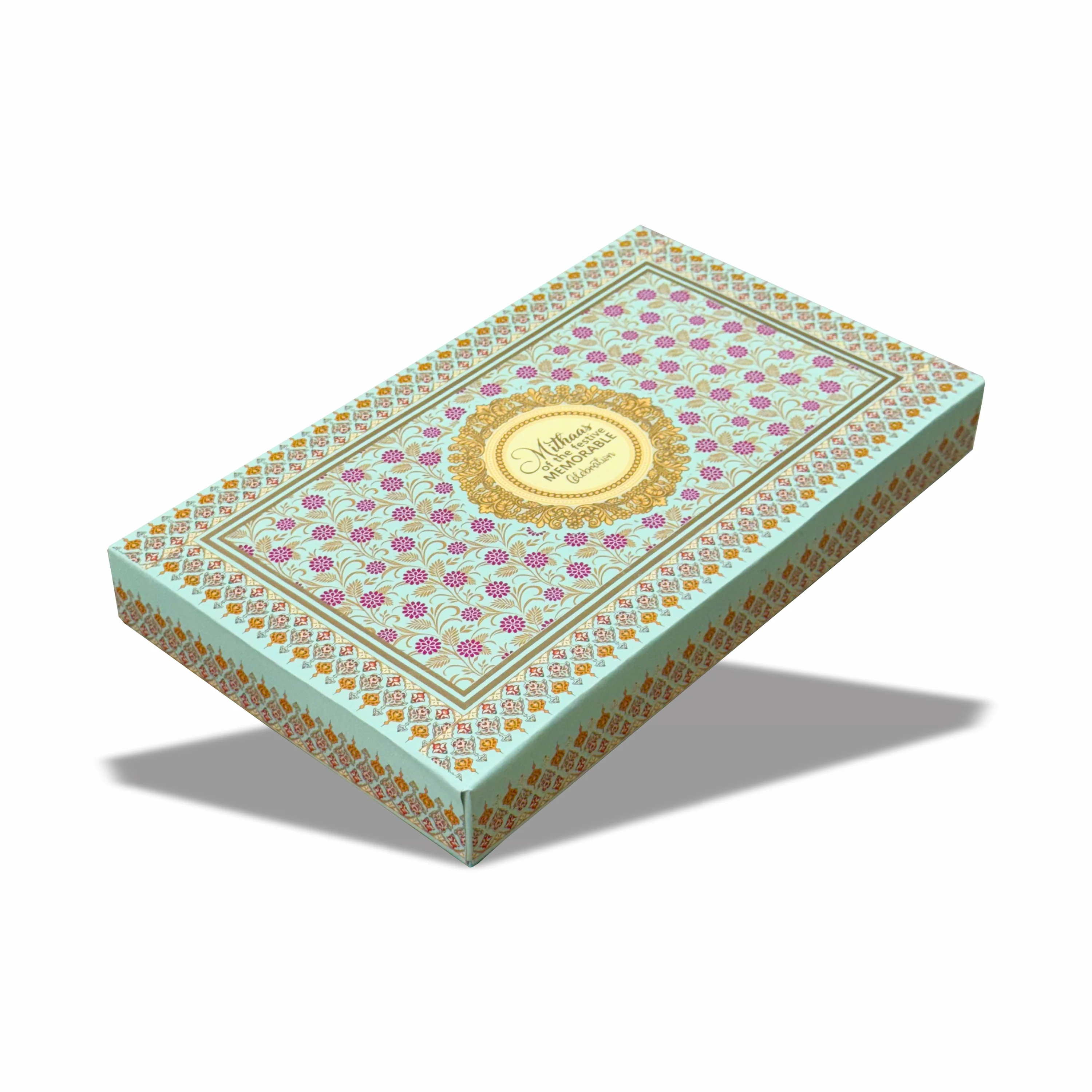 Luxury 1kg Gold Foil Mithai Box thumbnail 3
